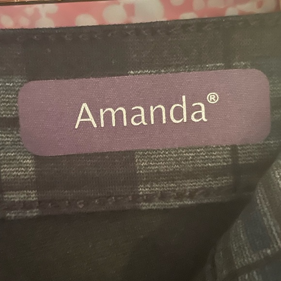 Gloria Vanderbilt Amanda plaid pants size 18 - Picture 6 of 14